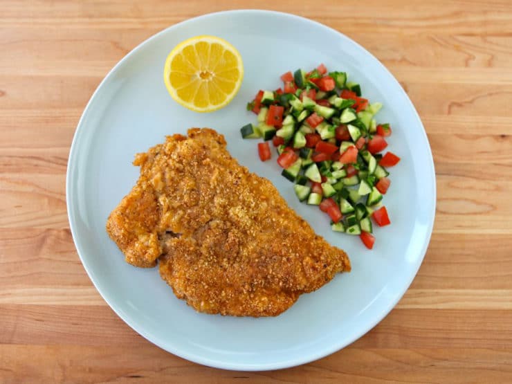 SCHNITZEL DE PAVO O POLLO