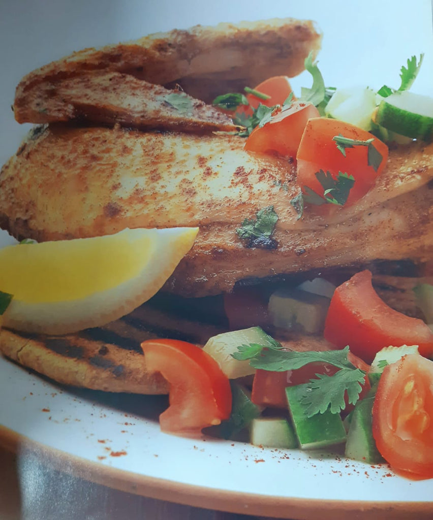 POLLO ASADO ISRAELÍ