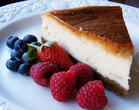 TARTA  DE QUESO CREMOSO A LA AMERICANA