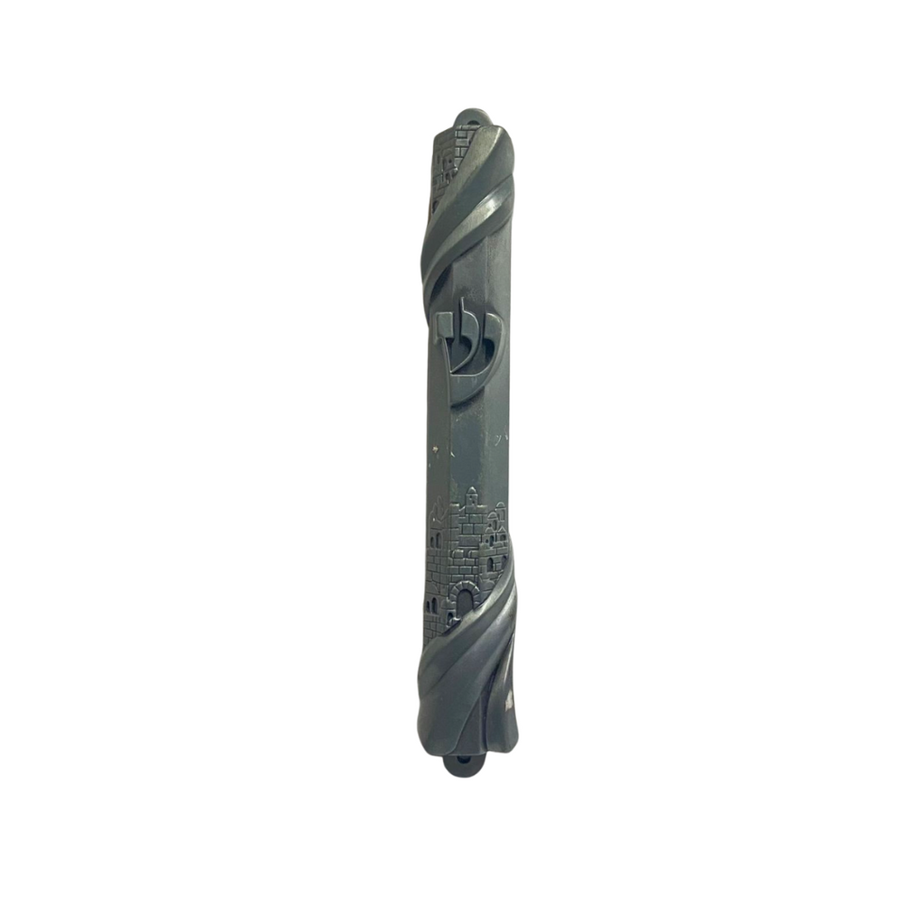 CAJA DE MEZUZAH METALICA 12 CM