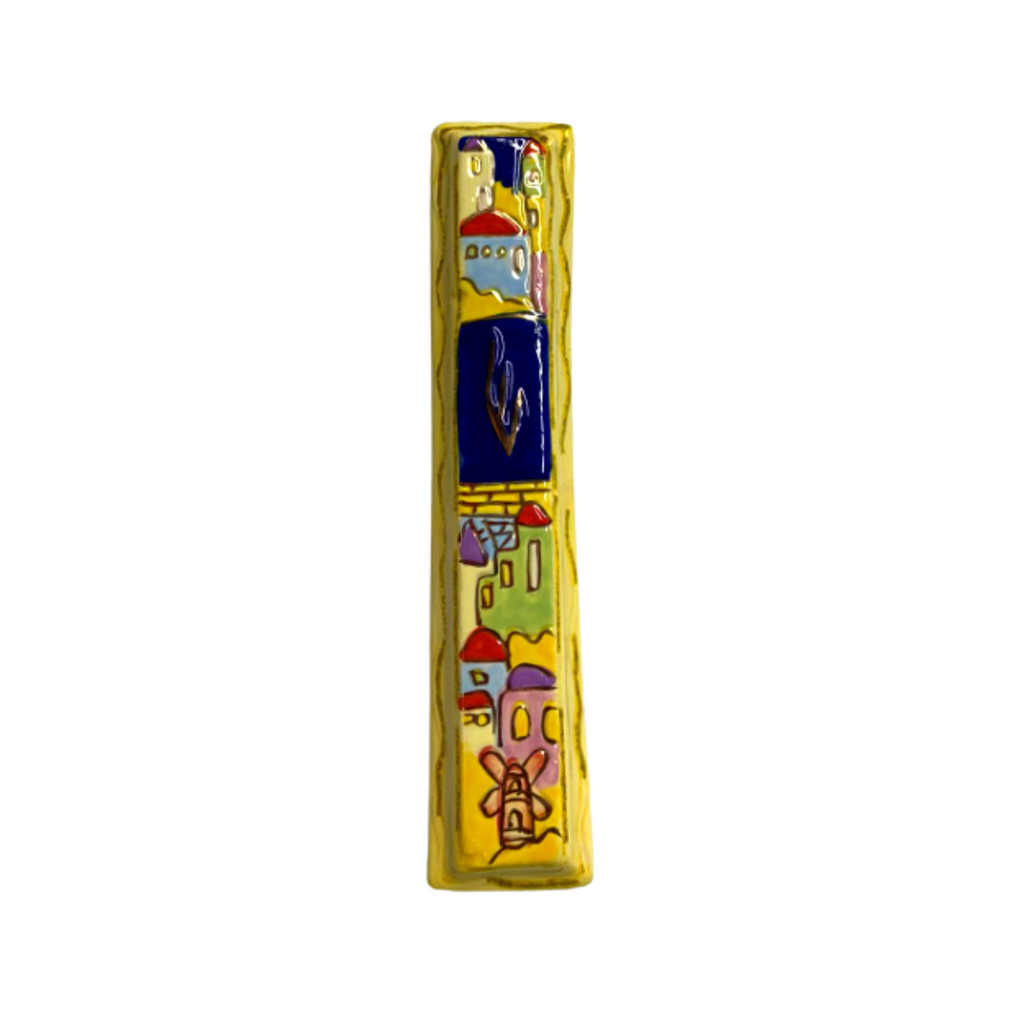 CAJA DE MEZUZOT DE PORCELANA 15 CM