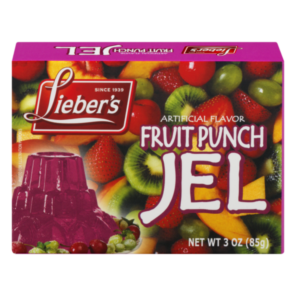 GELATINA PONCHE DE FRUTAS PARVE 85GRS - LE PESAJ