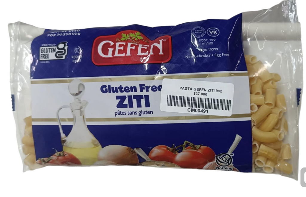 PASTA GEFEN ZITI 9oz