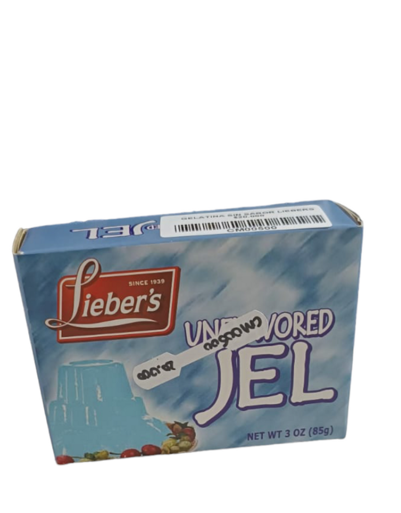 GELATINA SIN SABOR LIEBERS 85g