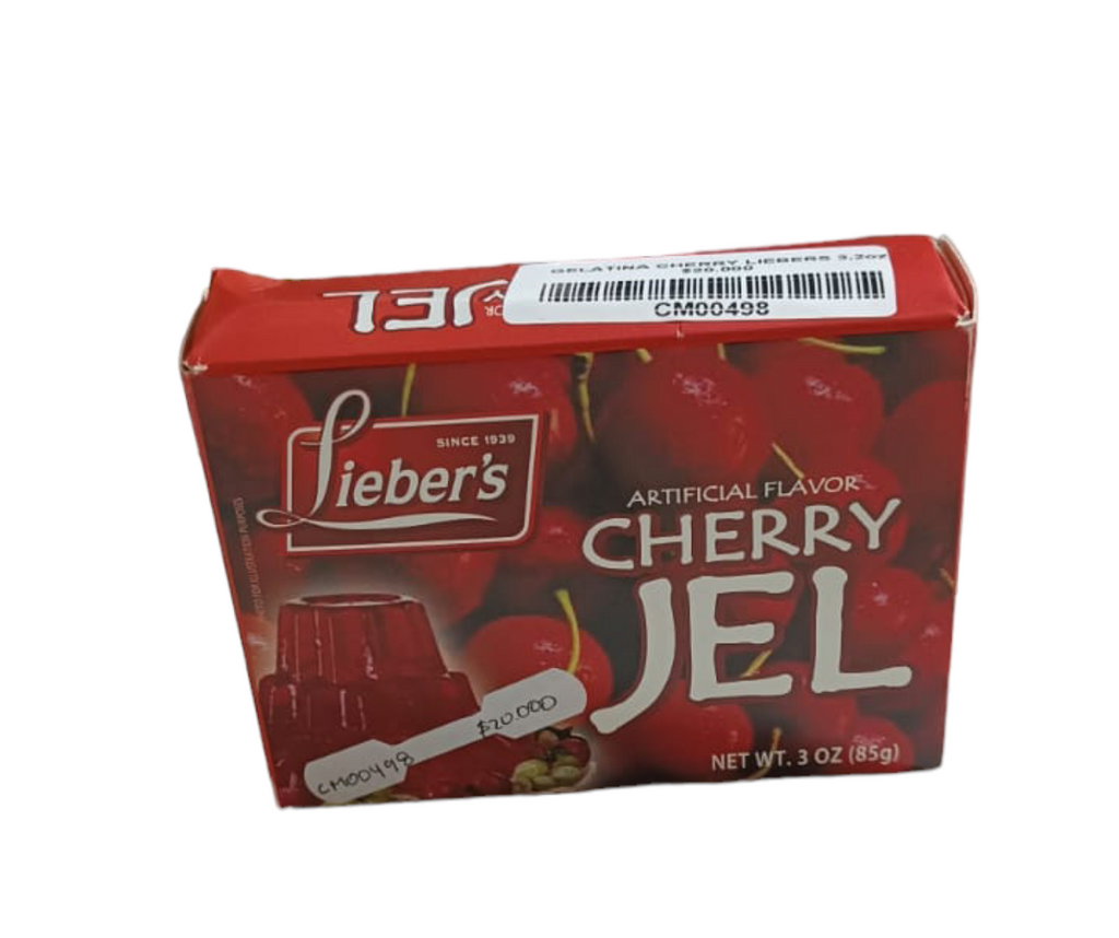 GELATINA CHERRY LIEBERS 3.2oz