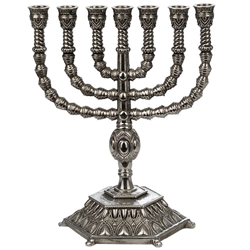 MENORAH POLYRESIN  19 CM
