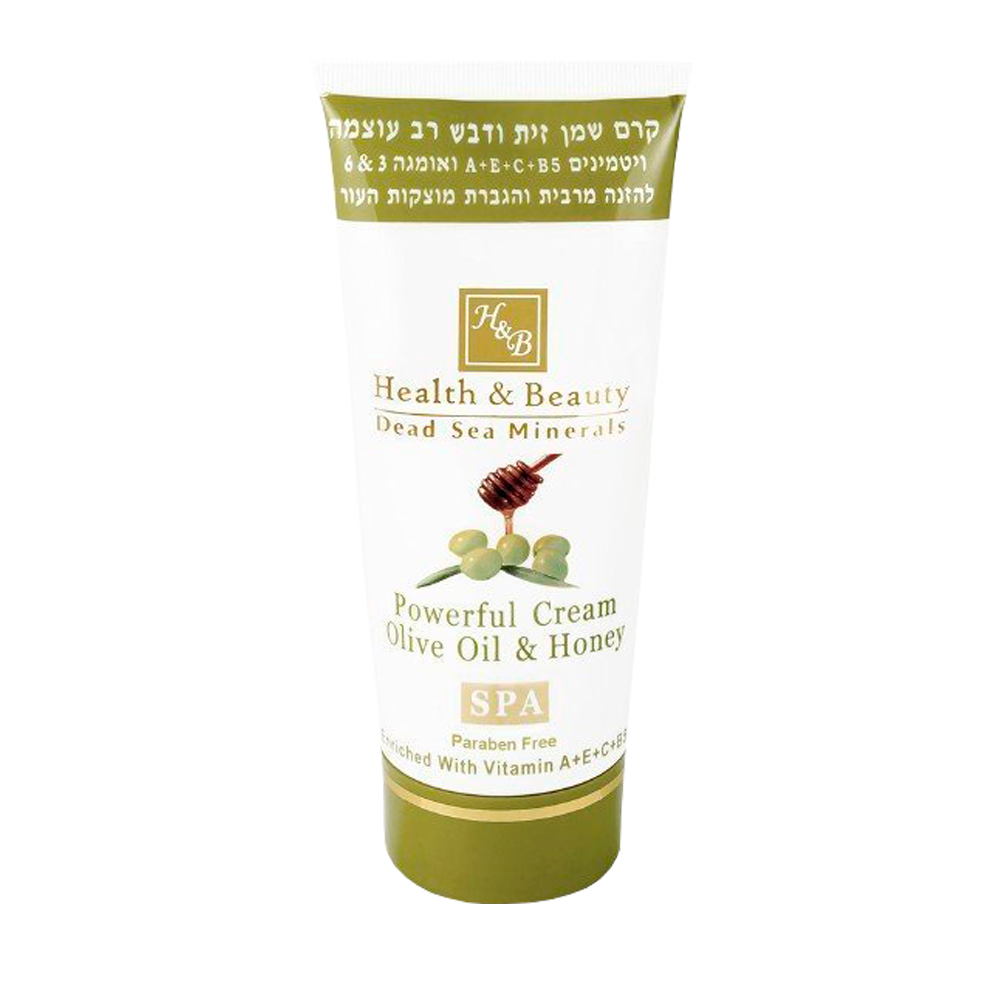 CREMA CORPORAL DE OLIVA Y MIEL 180 GRS