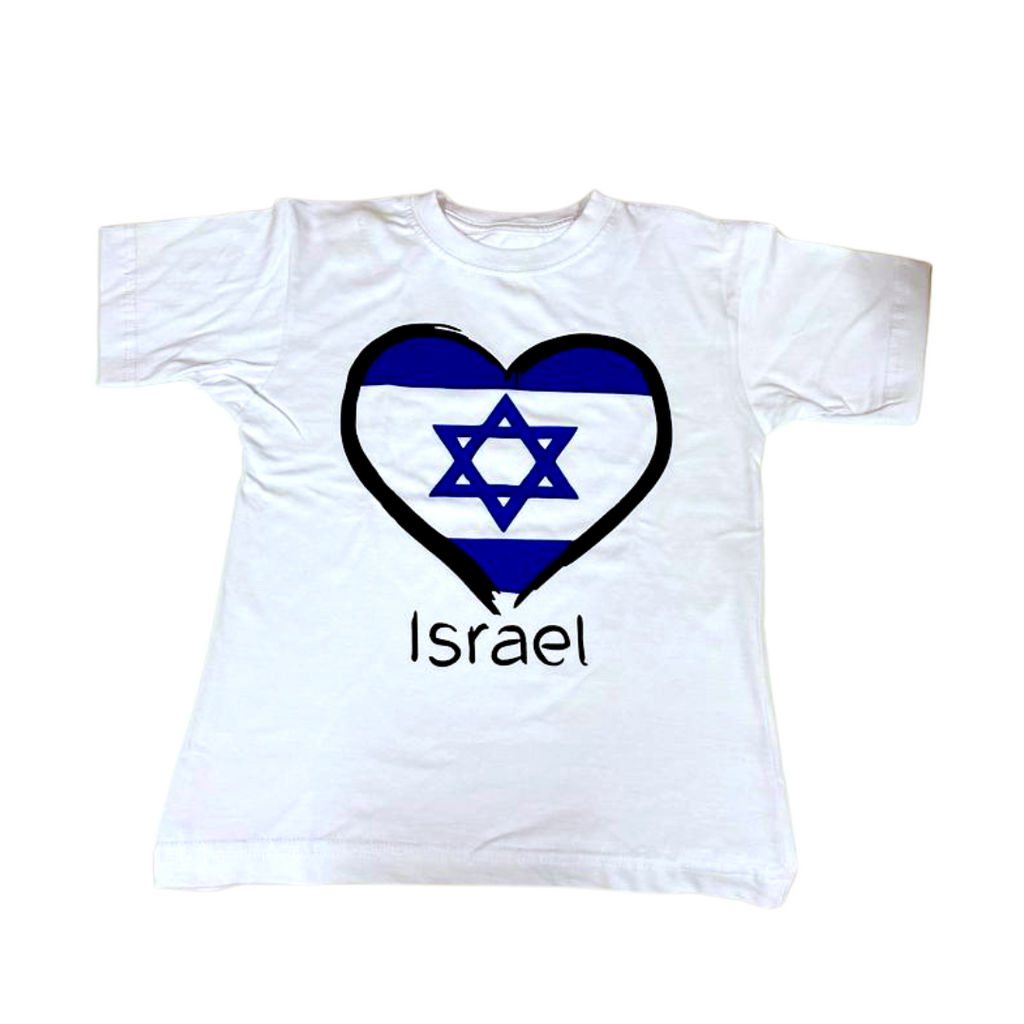 CAMISETA ESTAMPADA ISRAEL UNISEX